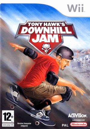 Cover for Tony Hawk's Downhill Jam.