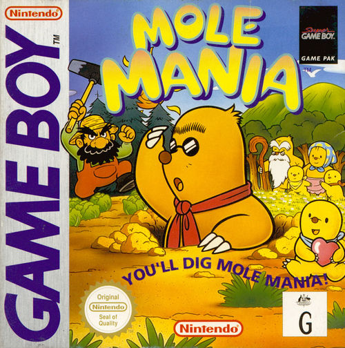 Cover for Mole Mania.