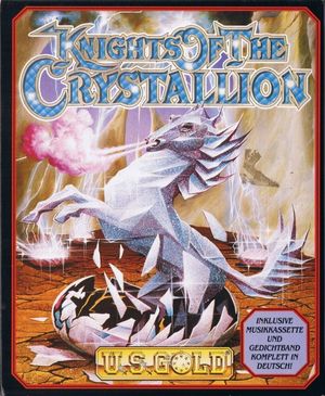 Cover for Knights of the Crystallion.