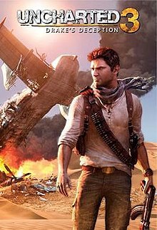 Cover for Uncharted 3: Drake's Deception.