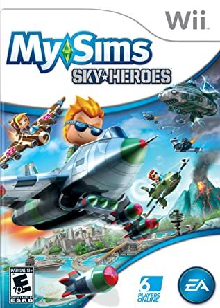 Cover for MySims SkyHeroes.