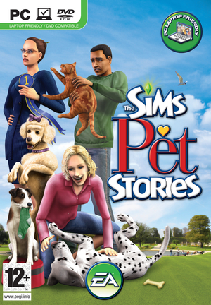 Cover for The Sims Pet Stories.
