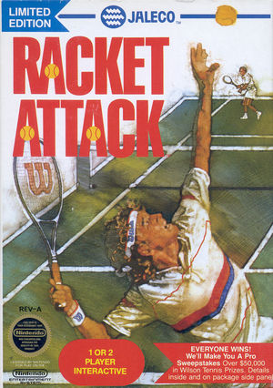 Cover for Racket Attack.