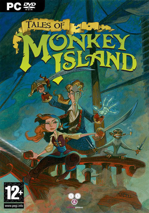 Cover for Tales of Monkey Island.