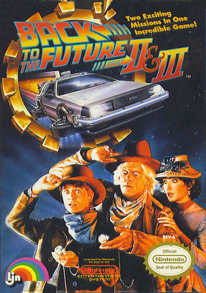 Cover for Back to the Future Part II & III.