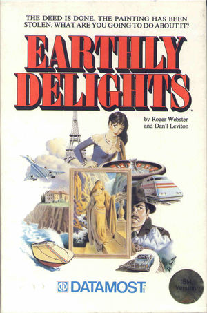 Cover for Earthly Delights.
