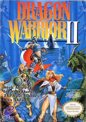 Cover for Dragon Warrior II.