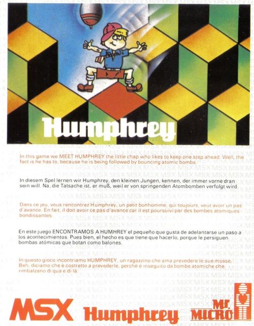 Cover for Humphrey.