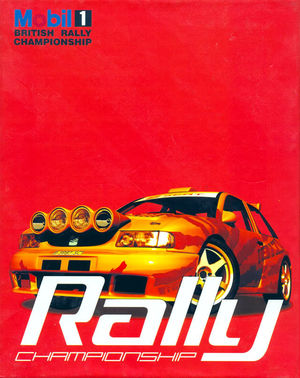 Cover for Mobil 1 Rally Championship.