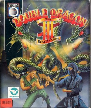 Cover for Double Dragon 3: The Rosetta Stone.