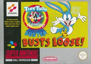 Cover for Tiny Toon Adventures: Buster Busts Loose!.
