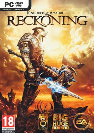 Cover for Kingdoms of Amalur: Reckoning.