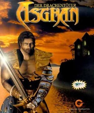 Cover for Asghan: The Dragon Slayer.