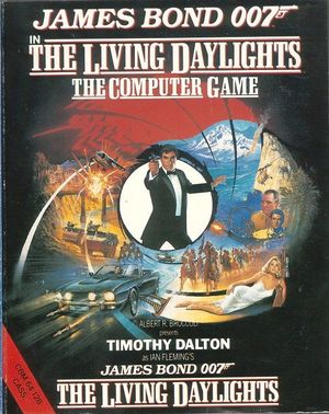 Cover for The Living Daylights.