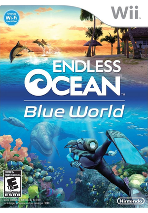 Cover for Endless Ocean 2: Adventures of the Deep.