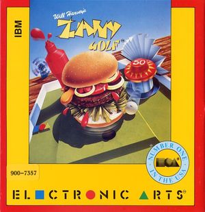 Cover for Zany Golf.