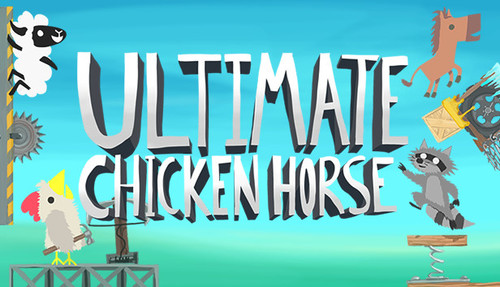 Cover for Ultimate Chicken Horse.