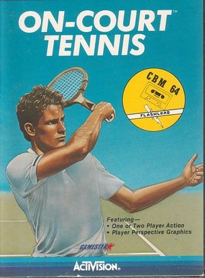 Cover for On-Court Tennis.