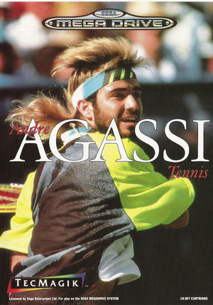 Cover for Andre Agassi Tennis.