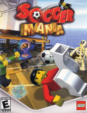 Cover for Soccer Mania.