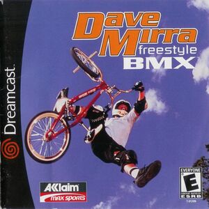 Cover for Dave Mirra Freestyle BMX.
