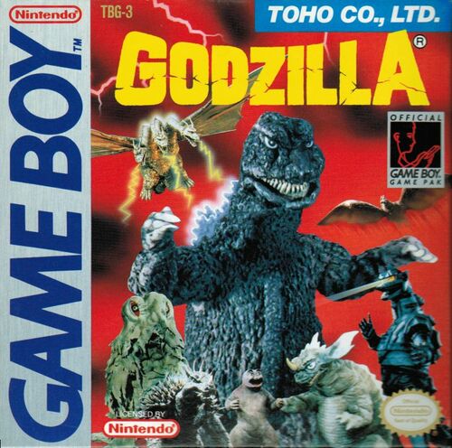 Cover for Godzilla.