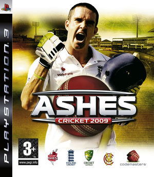 Cover for Ashes Cricket 2009.