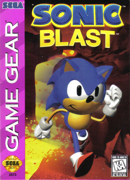 Cover for Sonic Blast.