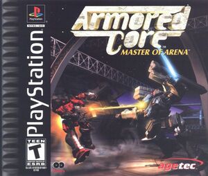 Cover for Armored Core: Master of Arena.