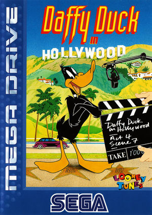 Cover for Daffy Duck in Hollywood.