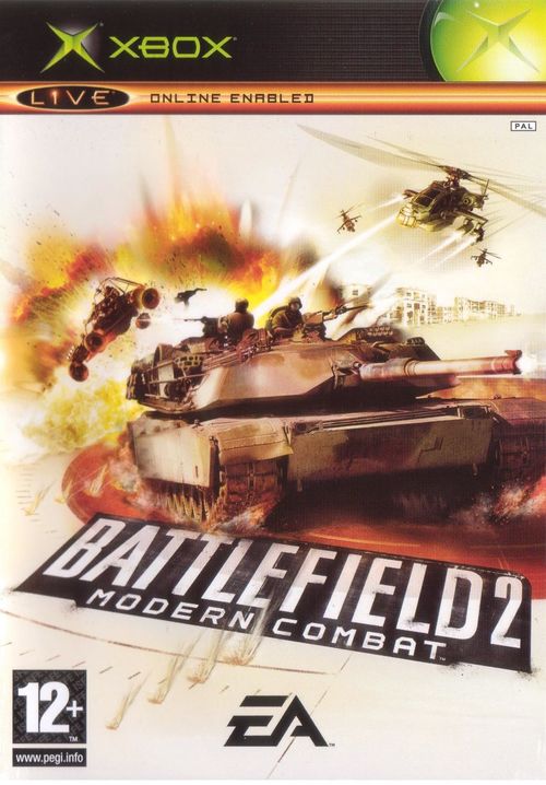 Cover for Battlefield 2: Modern Combat.
