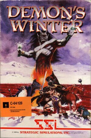 Cover for Demon's Winter.