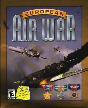 Cover for European Air War.