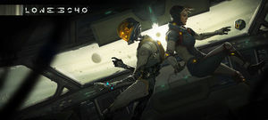Cover for Lone Echo.