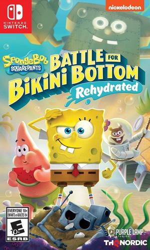 Cover for SpongeBob SquarePants: Battle for Bikini Bottom – Rehydrated.