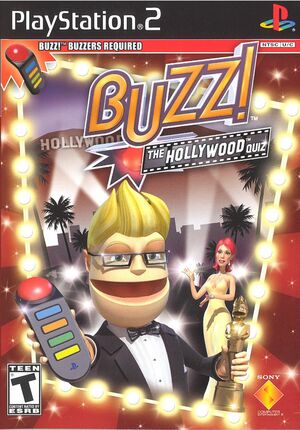 Cover for Buzz!: The Hollywood Quiz.
