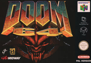 Cover for Doom 64.