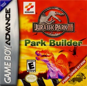 Cover for Jurassic Park III: Park Builder.