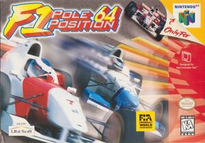 Cover for F1 Pole Position 64.