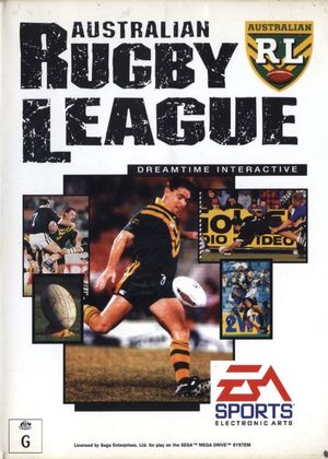 Cover for Australian Rugby League.