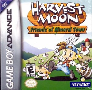 Cover for Harvest Moon: Friends of Mineral Town.