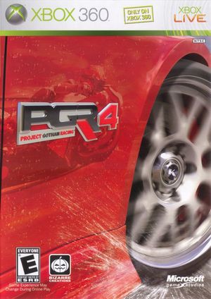 Cover for Project Gotham Racing 4.