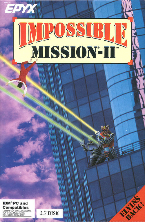 Cover for Impossible Mission II.