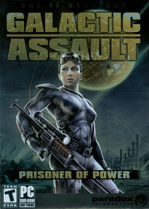 Cover for Galactic Assault: Prisoner of Power.