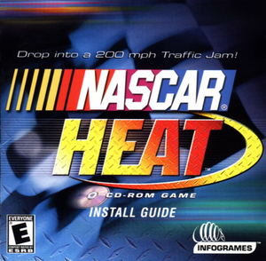 Cover for NASCAR Heat.
