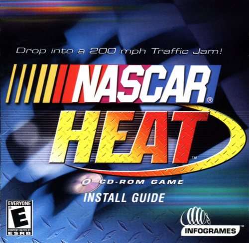 Cover for NASCAR Heat.