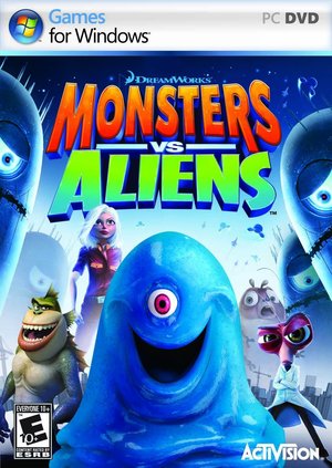 Cover for Monsters vs. Aliens.