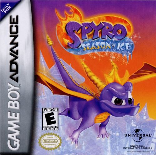 Cover for Spyro: Season of Ice.