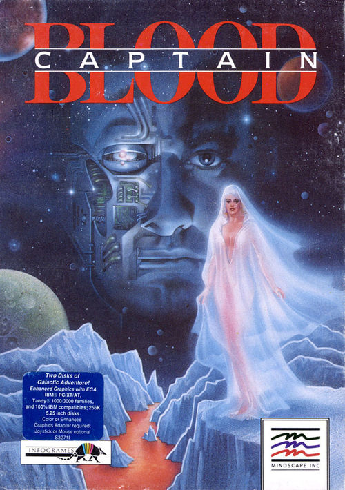 Cover for Captain Blood.