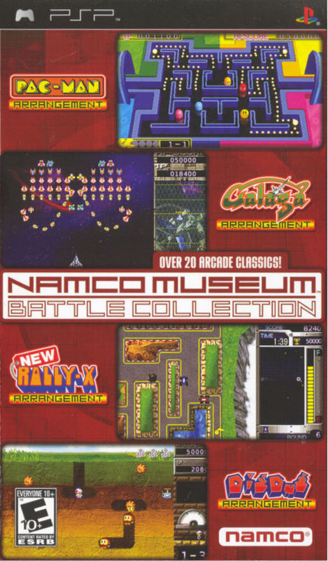 Cover for Namco Museum Battle Collection.